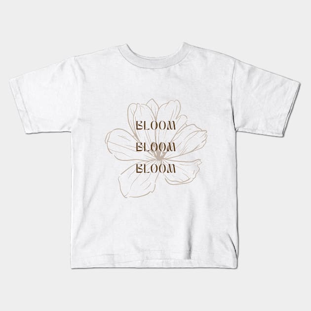 BLOOM Kids T-Shirt by TUMCIEL